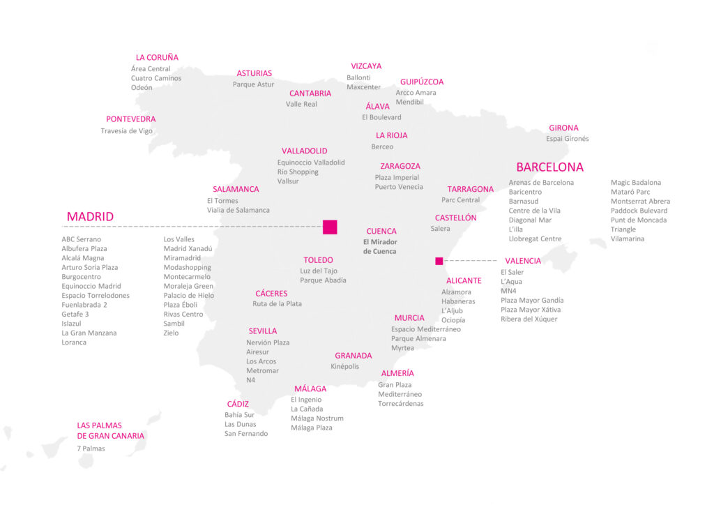 mapa centres comercials centres comercials on anunciar-te